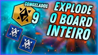 CONSEGUI 0S 9 CONGELADOS E ACABEI COM A PARTIDA! | Teamfight Tactics Patch 14.17