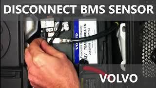 RESET "LOW BATTERY" in Volvo - disconnect BMS plug
