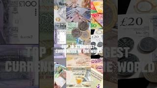 Top 10 strongest currencies in the world 2024 #money #finance #shorts #viralvideo #trending