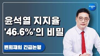 윤석열 지지도는 누가 올려주었을까?