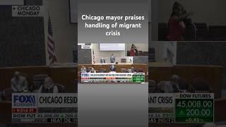 Chicagoans sound off on mayor over illegal migrants: Trump, Homan make an example out of him #shorts