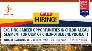 100+ Engineering job vacancies | Sigachi Pharma Dahej | All level job recruitment | Engineers #jobs