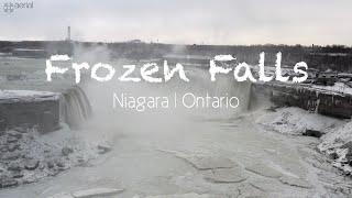 [4K] FROZEN FALLS | NIAGARA FALLS | ONTARIO | CANADA