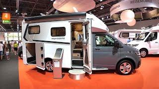 Mini camper with clever toilet from WEINSBERG