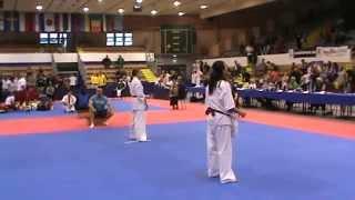 Shinkyokushinkai Cup of Europe 2015 - Anna Virabyan - fight 4
