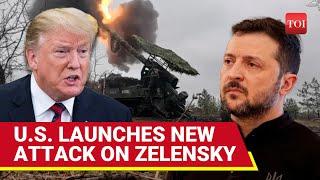 Trump BLASTS Zelensky In Latest Attack; U.S. Rips Ukraine Leader For 'Blowing Up' Minerals Deal
