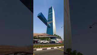 Dubai City Burj Khalifa Emaar Beautiful Beach Road On Kilo  kio BHI #shorts #viralreels #trending