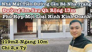 bán nhà nha trang khánh hòa - Mặt Tiền Đường Cầu Bè - Nha Trang Nhà Đất