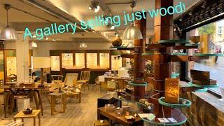 A GALLERY that sells JUST WOODEN ART PIECES?