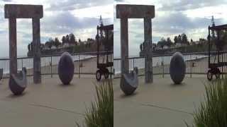 [3D] Santa Cruz Municipal Wharf in 3D Edited With YouTube's Video Editor