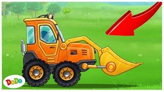 Bagger Cartoon für Kinder DEUTSCH | DoDo Kindervideos | Bagger Kinder | Kinder Cartoon