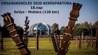 Országkerülés 2020 kerékpártúra 18.nap, Sellye - Mohács (128km)