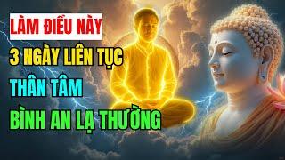 Tu Tại Gia Làm Điều Này Trong 3 Ngày Liên Tục Bạn Sẽ Thấy Tâm An Lạ Thường | Tâm Từ Bi
