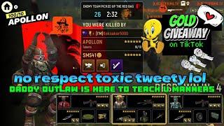 Apollon FR USTR8 vs Toxic Tweety Apollon SMS#tacticool #tacticoolgameplay #tacticalgaming