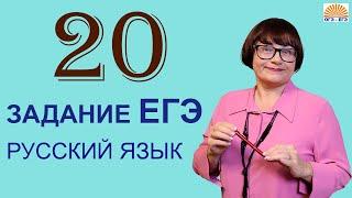 20 задание ЕГЭ | Сложные предложения с различными видами связи| ЕГЭ Русский язык