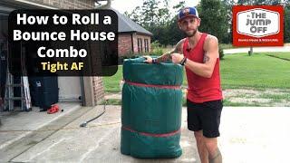 How to Roll a Bounce House Waterslide