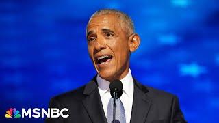 Former President Barack Obama’s speech at the 2024 DNC I MSNBC