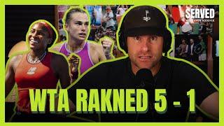 Roddick WTA Recap/Predictions | Rankings 5-1