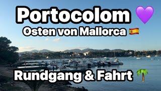 Portocolom  Fischerort  Mallorca   Einzigartige Bucht  geniales Wetter ️ 16° 