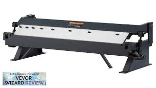 VEVOR Box and Pan Brake 24-Inch 0-130 Degrees Sheet Metal Bending Brake Review