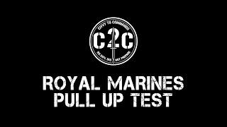 Royal Marines Pull Up Test