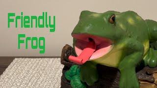 ‘Friendly Frog’ Singing and Croaking Bullfrog