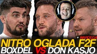 NITRO OGLĄDA F2F KASJO VS BOXDEL + WARDĘGA | FAME MMA 20