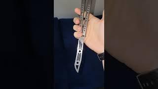 NRB Nemesis Trainer Titanium Balisong