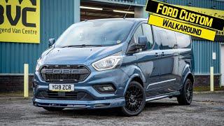 Ford Transit Custom Limited Doublecab Detailed Walkaround Walk & Talk