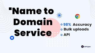 Bulk Company Name to Domain Conversion Made Easy | CUFinder Delivers 98% Accuracy