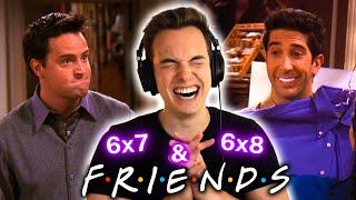 *THEY GLOW!!?* Friends S6 Ep: 7 & 8 | First Time Watching | (reaction/commentary/review)