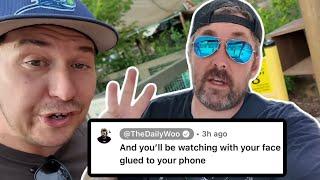 Adam The Woo RAGING in the Comments! International Travel for 3 Weeks! Cris & Jay Dueling Vlogs!