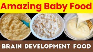 Brain Development Food For 1- 6 Years Old | Baby Food Recipes For 1+ Years Old | Mum & Munchkin