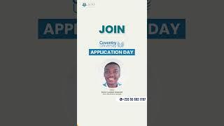 Coventry University Application Day | Study in UK | AIMS Education Ghana