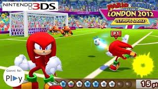 Calcio 3DS Mario e Sonic ai Giochi Olimpici di Londra 2012 Nintendo HD Knuckles