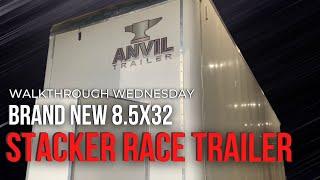 BRAND NEW 8.5x32TA STACKER RACE TRAILER - FULLY LOADED 