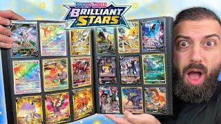 NOT STOPPING Until I Pull EVERY Brilliant Stars Pokemon Card