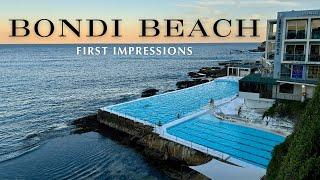 First Impressions of SYDNEY and BONDI BEACH 