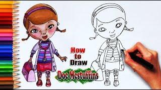 How to Draw Doc Mcstuffins | Doc Mcstuffins Drawing | Easy drawing step by step | learn to drawing