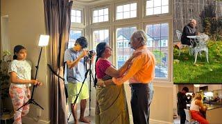 Grandma & Grandpa’s First Movie Shoot with Chungsi  ️| Perfect Idly Dosa batter for Winter