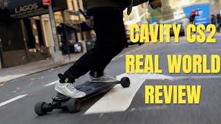 Cavity CS2 Electric Skateboard Rips Through NYC