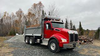 WE BOUGHT A NEW $310K KENWORTH T880 DUMP TRUCK. TIRED OF PAYING FOR REPAIRS!