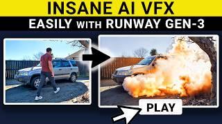 Create Ai VFX (Visual Effects) | With Runway Gen-3 | Full Tutorial