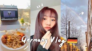 𝐕𝐋𝐎𝐆 First week in the new semester, learn cooking, live alone in dorm｜Exchange Diary【允熊Aya】