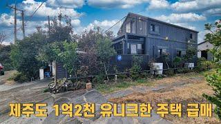 제주도 1억 2천 유니크한 주택 매매, 급매