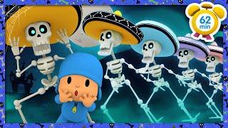  POCOYO DEUTSCH - Halloween Skelett-Tanz [ 62 minuten ] | CARTOONS und SERIEN für KINDER