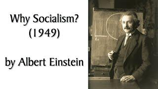 "Why Socialism?" by Albert Einstein. Audiobook of Essay Originally Published in Monthly Review 1949.