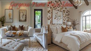 GORGEOUS HOME DECOR IDEAS TO ELEVATE YOUR SPACE/ INTERIOR DESIGNS