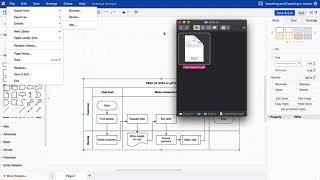 Importing and exporting a file in draw.io for Confluence Cloud