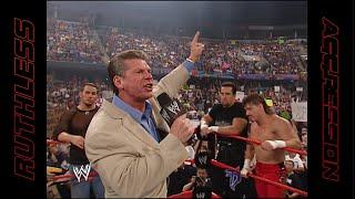 Mr. McMahon wants to see Ruthless Aggression | WWE RAW (2002) 1